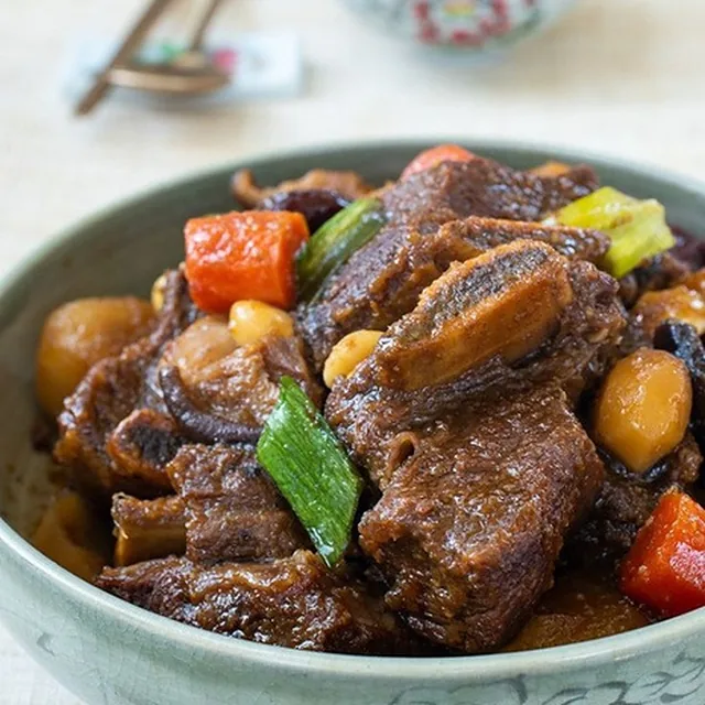 소갈비찜 한상정식