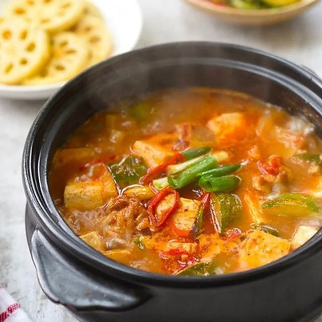된장찌개 — 해물