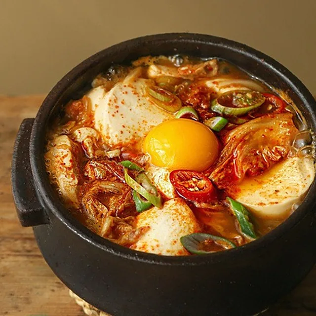 순두부찌개 — 해물