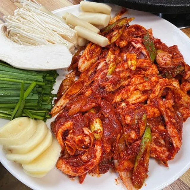 오리주물럭